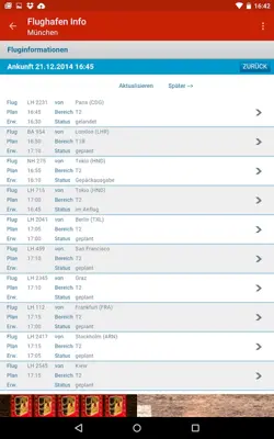 Flughafen Info android App screenshot 0