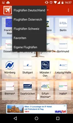 Flughafen Info android App screenshot 3